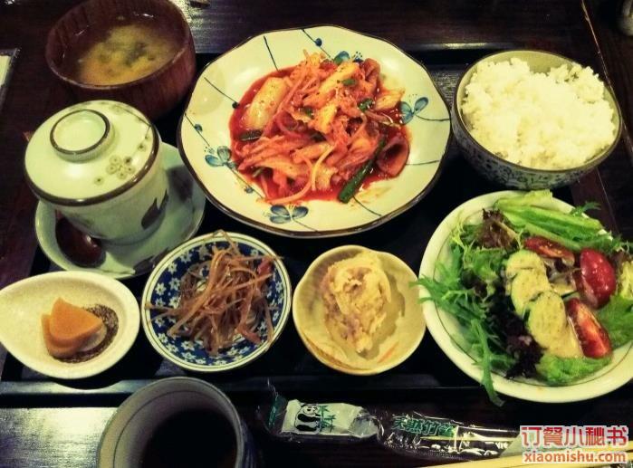 hajime日本家庭料理猪肉炒泡菜套餐图片 上海 订餐小秘书