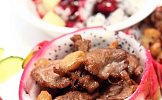 丰收日大酒店 商城路店 火龙拼鸭脯